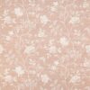 pink botanical woven fabric from Colefax & Fowler
