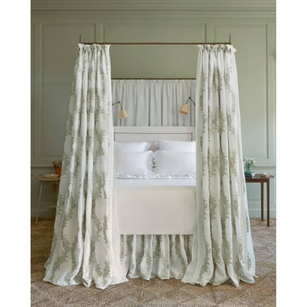 Honiton Sheer Fabric - Silver by Honiton Sheer Fabric - Silver from