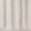 white traditional voile-sheer fabric from Colefax & Fowler