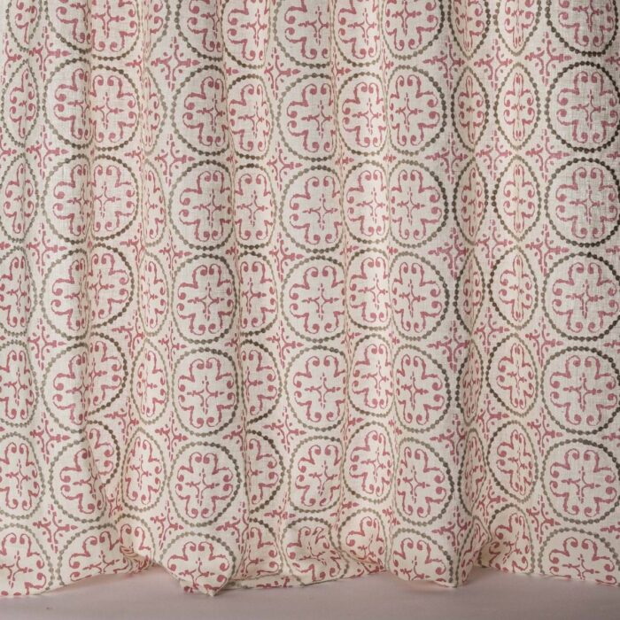 Calabri Fabric - Pink fabric swatch F4809-01