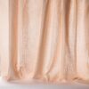 pink plain voile-sheer fabric from Colefax & Fowler