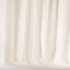 white plain voile-sheer fabric from Colefax & Fowler