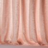 pink plain voile-sheer fabric from Colefax & Fowler