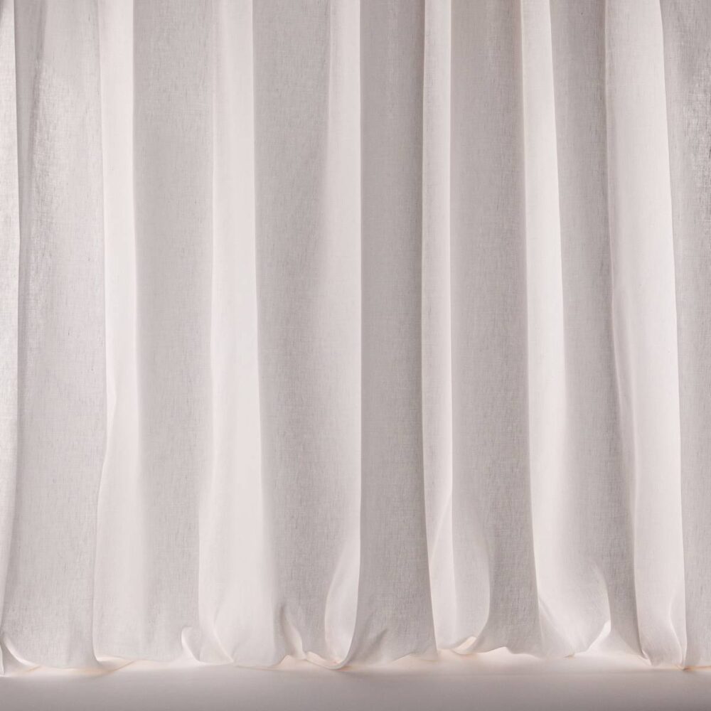 Bute Fabric - Polar White by Bute Fabric - Polar White from