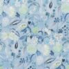 blue botanical printed fabric from Designers Guild