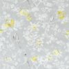 black-grey botanical printed fabric from Designers Guild