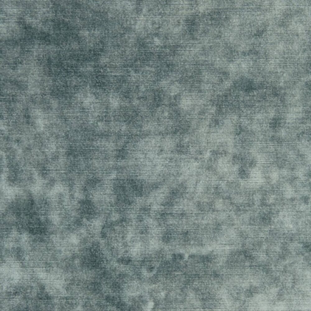 Glenville Fabric - Celadon by blue plain velvet-chenille fabric from Designers Guild