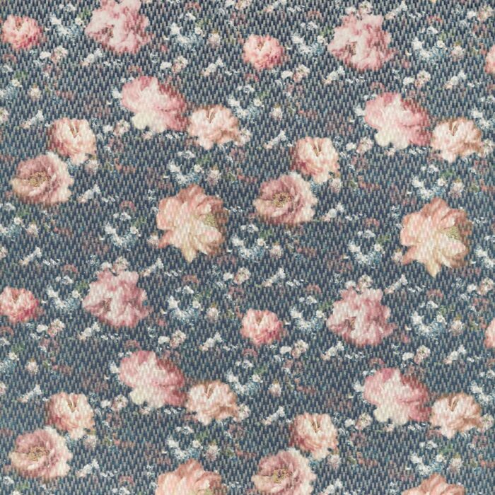 Camile Fabric - Spice / Dusk swatch