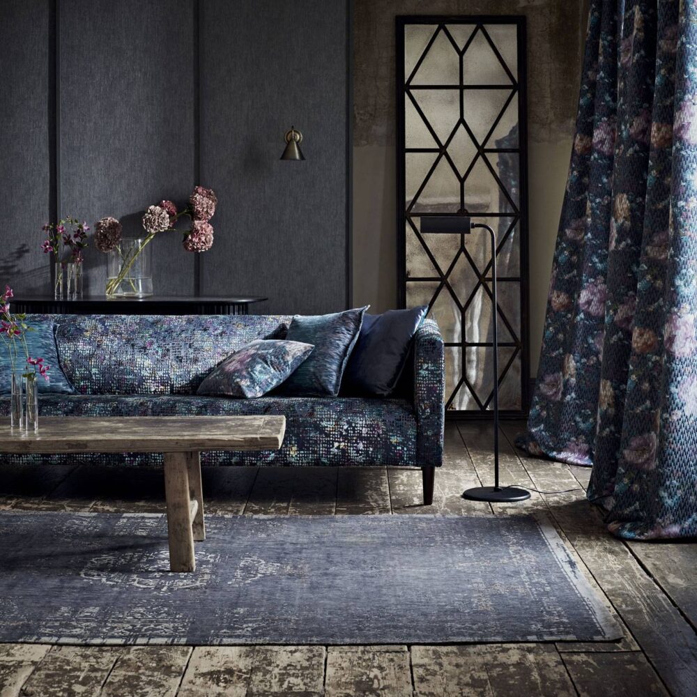 Camile Fabric - Spice / Dusk from