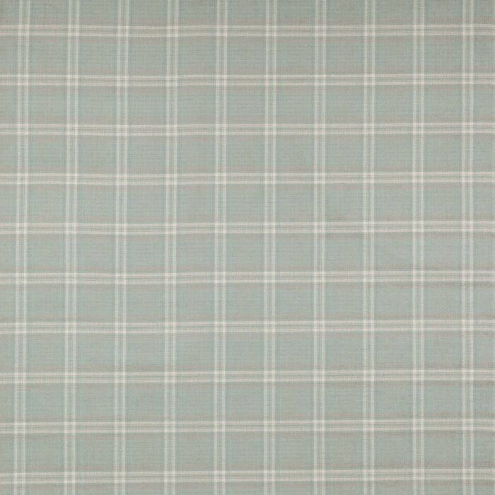 Bowen Check Fabric - Old Blue swatch