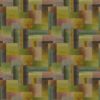 multicolour geometric linen fabric from Designers Guild
