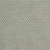 green geometric jacquard fabric from Colefax & Fowler