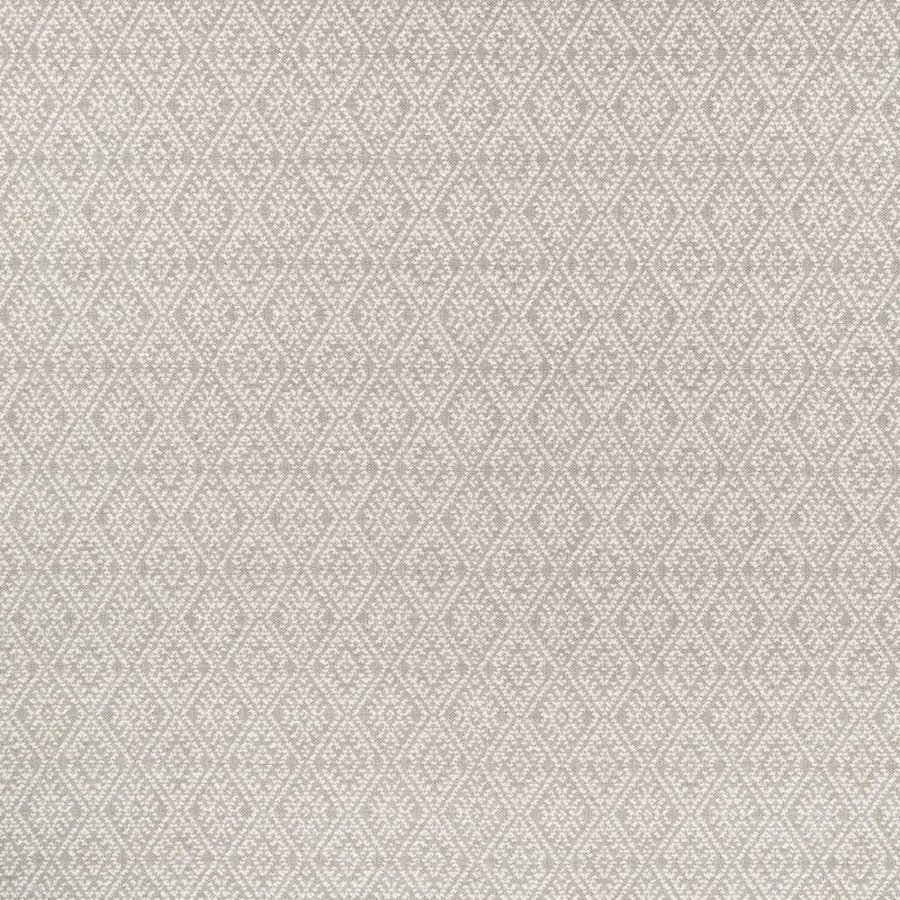 black-grey geometric jacquard fabric from Clarke & Clarke