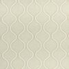 black-grey geometric embroideried fabric from Clarke & Clarke