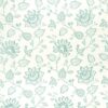 blue botanical embroideried fabric from Clarke & Clarke