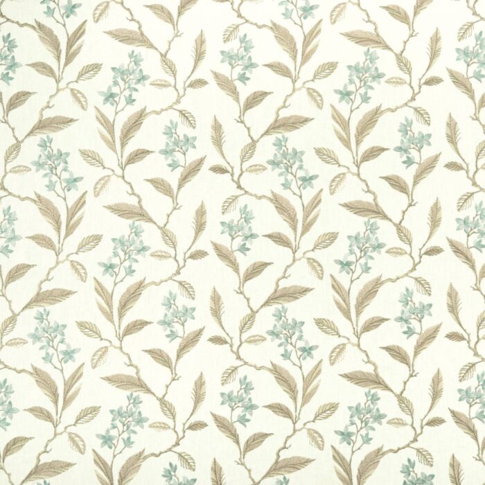 Melrose Fabric - Duckegg fabric swatch F1008/02