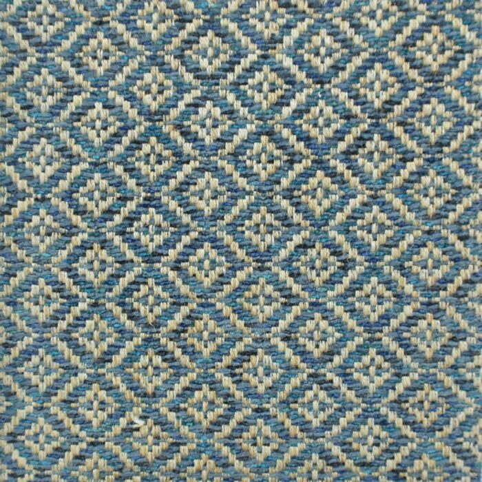 Kelston Fabric - Blue fabric swatch F4222/01