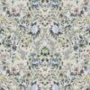 white botanical cotton fabric from Designers Guild