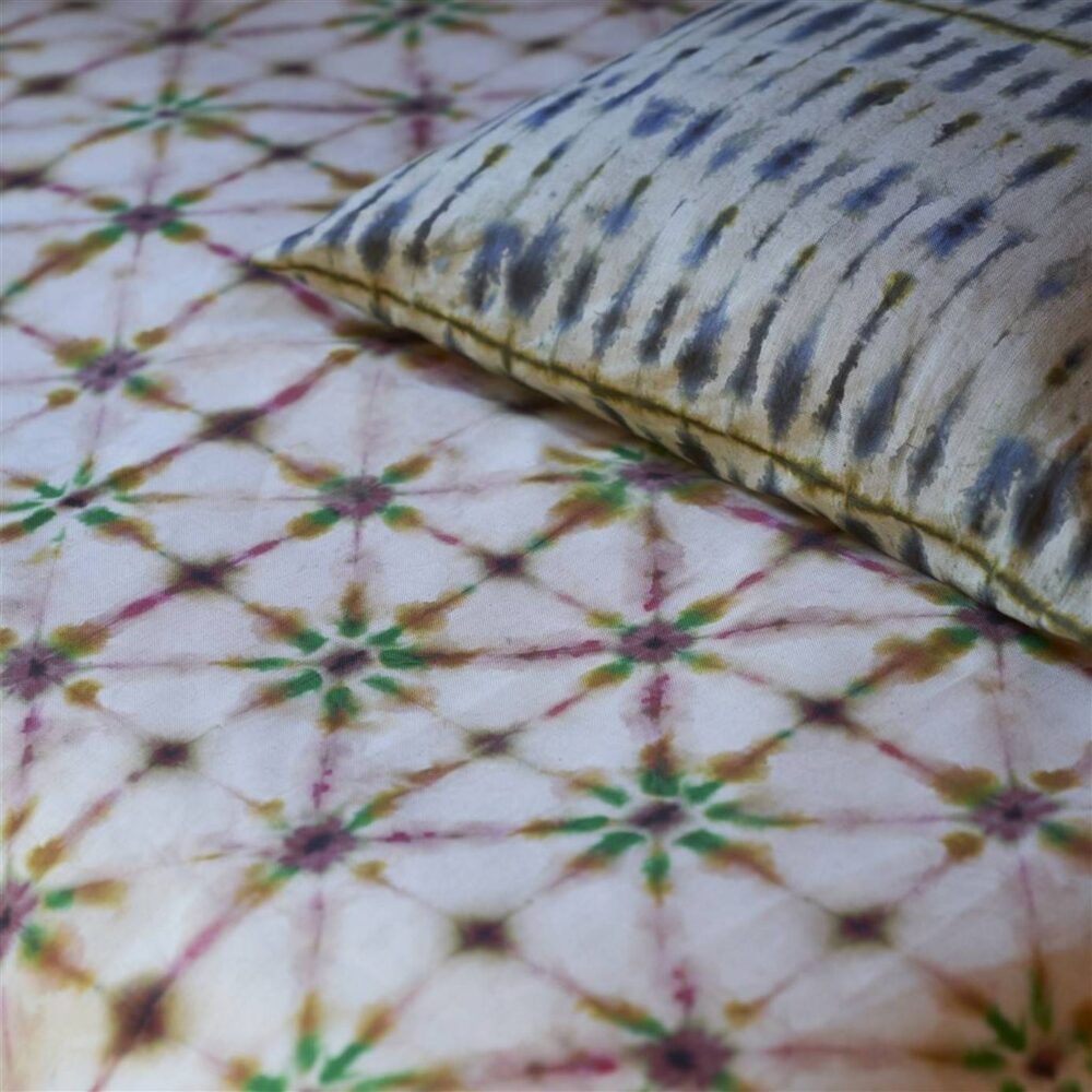 Shibori Fabric - Tuberose by Shibori Fabric - Tuberose from