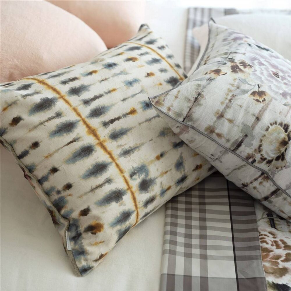 Shibori Fabric - Tuberose by Shibori Fabric - Tuberose from