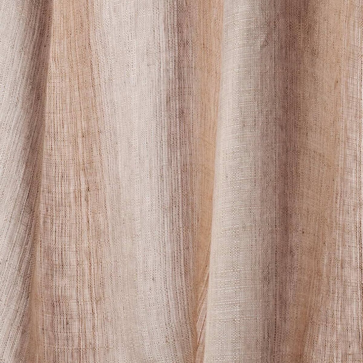 Elizabeth Fabric - Stone by black-grey plain linen fabric from Colefax & Fowler