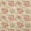 green botanical embroideried fabric from Colefax & Fowler