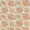 multicolour botanical embroideried fabric from Colefax & Fowler