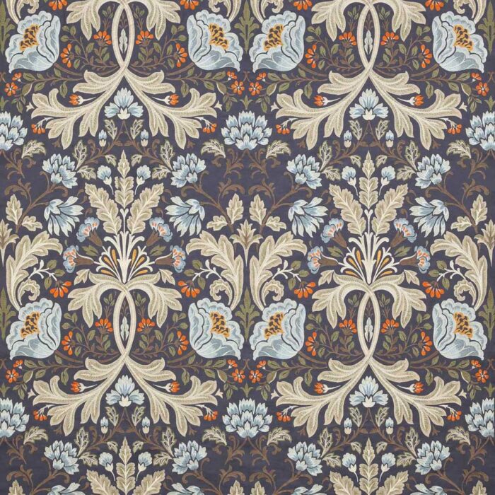Acantha Fabric - Navy swatch