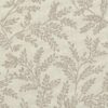brown botanical woven fabric from Clarke & Clarke