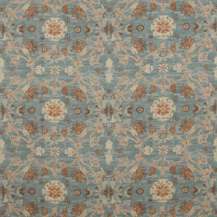 Perdita Fabric - Antique Blue swatch