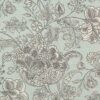 blue botanical woven fabric from Clarke & Clarke