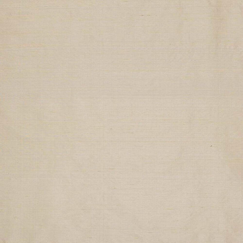 neutral plain silk-satin fabric from Colefax & Fowler