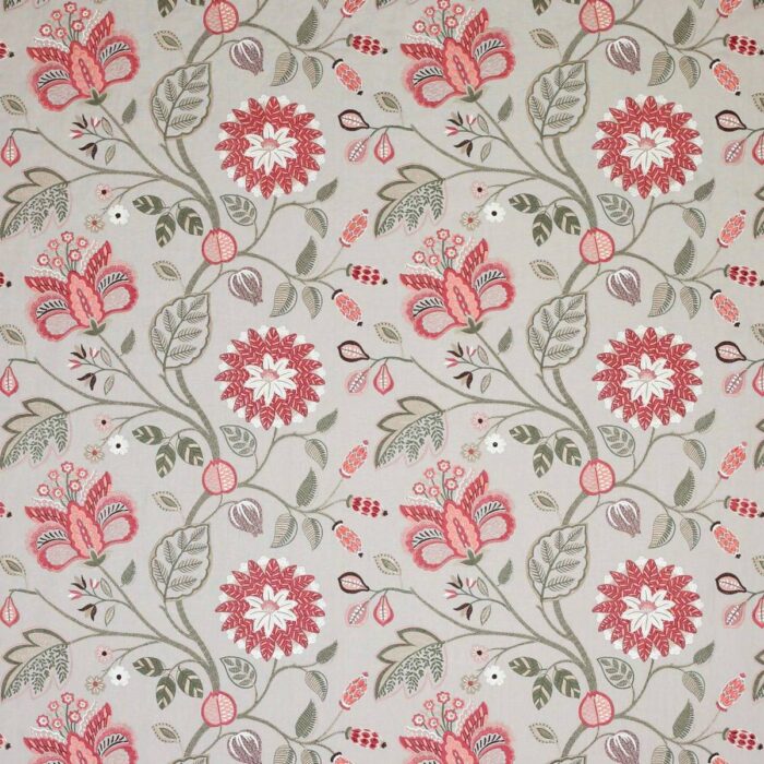 Adeline Fabric - Red swatch