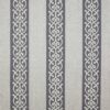 blue striped embroideried fabric from Colefax & Fowler