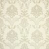 brown botanical embroideried fabric from Colefax & Fowler
