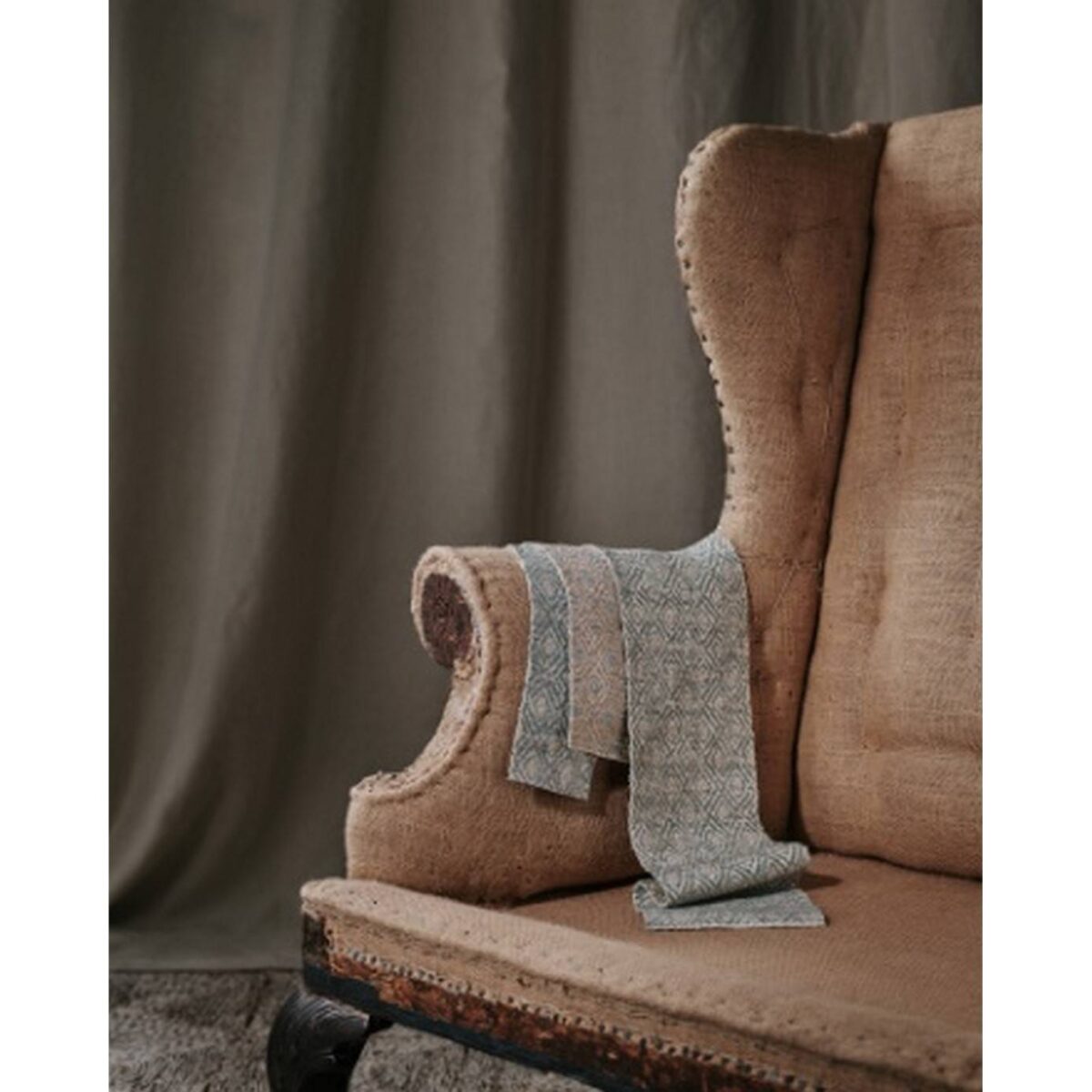 Sebastian Fabric - Old Blue by Sebastian Fabric - Old Blue from