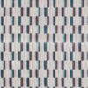 multicolour geometric velvet-chenille fabric from Clarke & Clarke