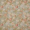 multicolour botanical embroideried fabric from Colefax & Fowler