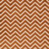 orange geometric velvet-chenille fabric from Clarke & Clarke
