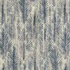 white botanical velvet-chenille fabric from Cristina Marrone