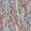 multicolour geometric velvet-chenille fabric from Cristina Marrone