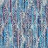 blue botanical velvet-chenille fabric from Cristina Marrone