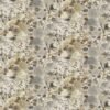 black-grey botanical linen fabric from Designers Guild