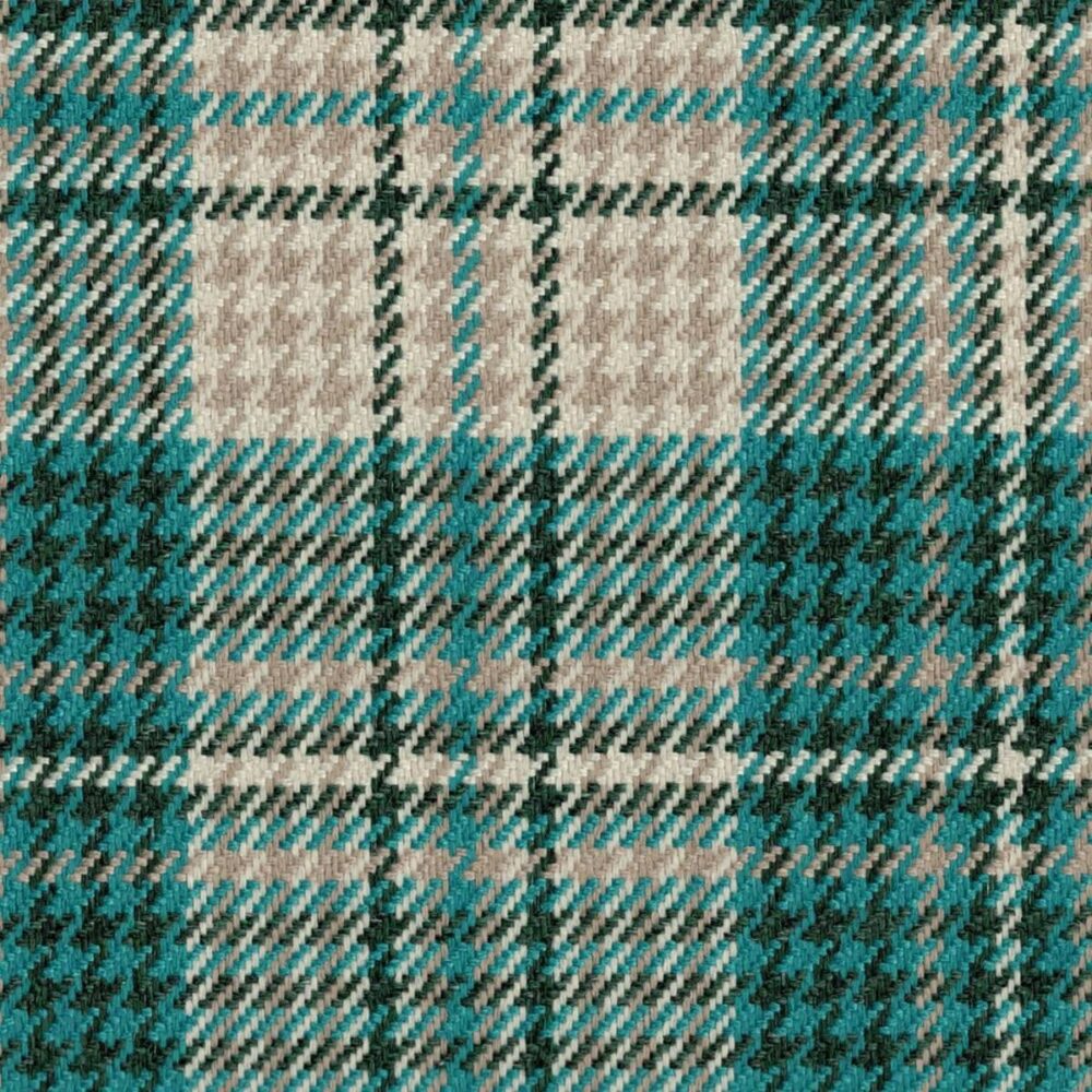 green checked jacquard fabric from Cristina Marrone