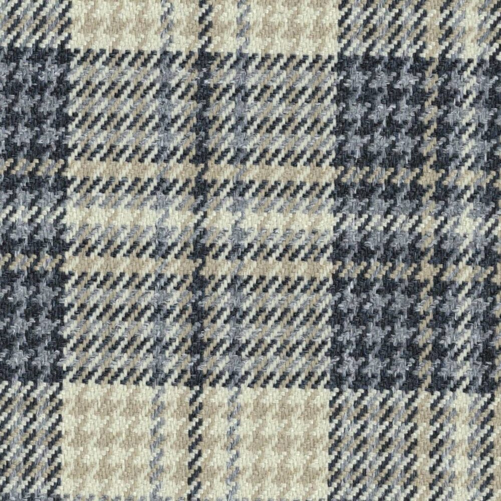 Bologna Fabric - 3262 by black-grey checked jacquard fabric from Cristina Marrone