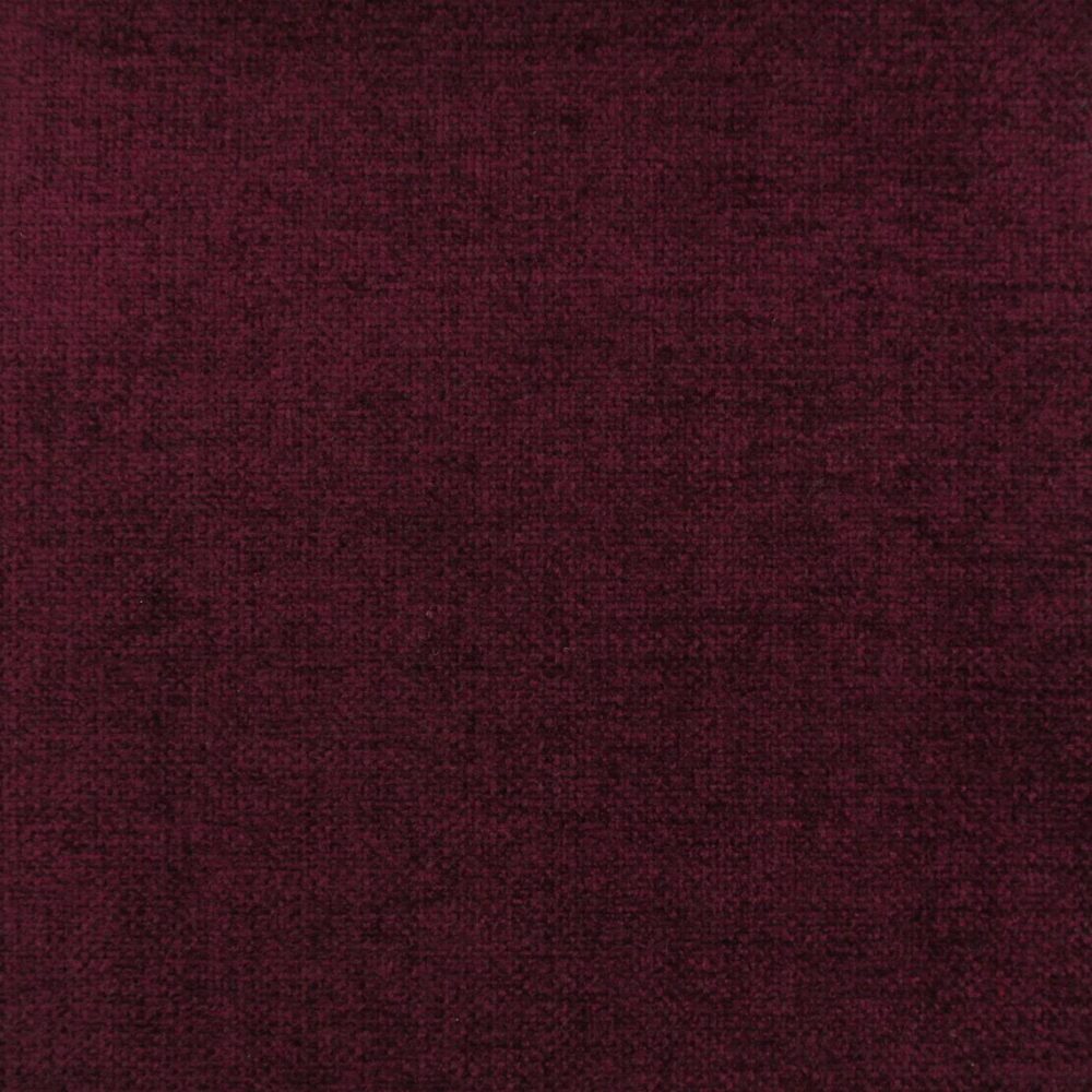 Cantare Fabric - Aubergine by purple plain velvet-chenille fabric from Cristina Marrone