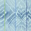 blue geometric cotton fabric from Designers Guild