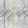 black-grey geometric cotton fabric from Designers Guild
