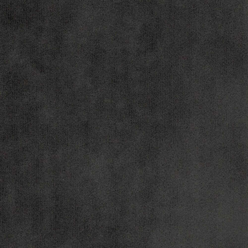Dolce Fabric - Raven by black-grey plain velvet-chenille fabric from Cristina Marrone