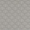 black-grey geometric jacquard fabric from Clarke & Clarke
